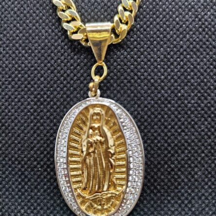 “Cadena gruesa Medalla de la Virgen Milagrosa”